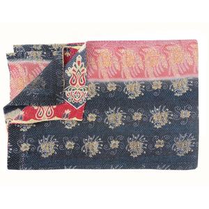 Wholesale Unique <b>Indian</b> Vintage Handmade Kantha <b>Quilt</b> Traditional Twin Size Bedspread Blanket for Hotel or Home Use - Product Image 2