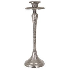 Lot de 2 bougeoirs en cristal argenté pour la décoration de mariage, de maison et de restaurant - Product Image 3