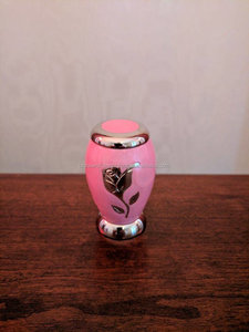 ALUMINUM <b>GREEN</b> Keepsake Urn WITH <b>VELVET</b> BOX FUNERAL SUPPLIES BRASSWORLD INDIA - Product Image 4