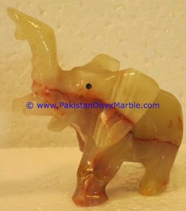 Onyx Marble Elephant manufacture wholesaler and exporter from Pakistan