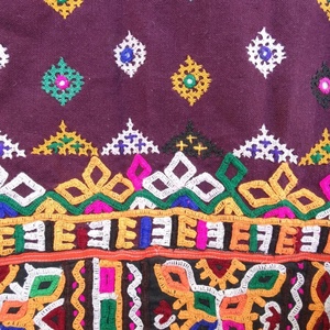 กระโปรง rabari แบบปักด้วยมือสไตล์วินเทจหายาก - Product Image 3