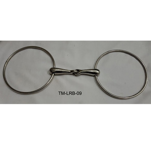 Loose Ring Snaffle Bit Stainless Steel – Horse Riding Training Bit Smooth Mouth Equestrian Gear - Product Image 1