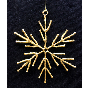 เกล็ดหิมะตกแต่งคริสต์มาสแบบทำมือ - Product Image 1