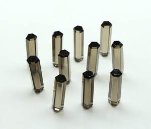 Perles rectangulaires de haute qualité perle de quartz fumé cristal femmes collier bijoux carré perle de pierres précieuses fabrication de bijoux suppler - Product Image 2