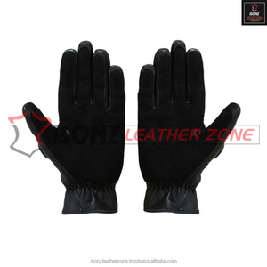 Guantes de carreras de cuero Premium para motociclistas-Protección completa de dedos Color y tamaño personalizados - Product Image 4