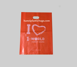 die cut shopping <b>bags</b>/<b>packing</b> plastic <b>bags</b> for shoes made in Vietnam - Product Image 1