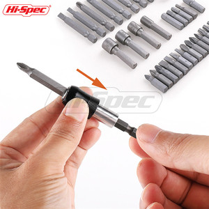 Hi-Spec Portable 34pc DIY Grade Steel Heat Treated <strong>Screw</strong> Nut <strong>Driver</strong> <strong>Bit</strong> <strong>Set</strong> Includes Long Drill Adaptor Tray Case OEM/ODM Ready - Product Image 5