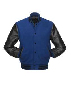 Veste universitaire en laine de haute qualité pour hommes avec manche en cuir de vache Vente en gros personnalisée Respirante et grande taille pour la mode hivernale - Product Image 2