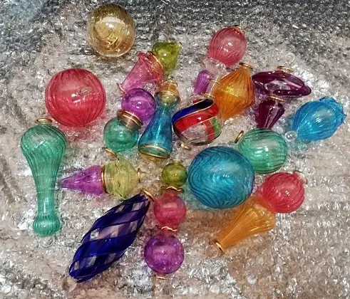 Groothandel Handgemaakte Egyptische Glas Kerst Ornamenten