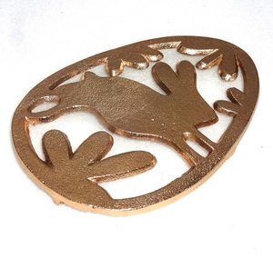 Filets de feuilles décoratives en métal, 10 cm, différents Styles, pour la chaleur, vente en gros - Product Image 2