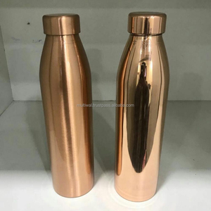 Smooth Shining Finished <b>Copper</b> <b>Bottle</b> for Home Hotel Office Use - Product Image 1