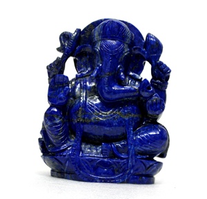 <span class=keywords><strong>Lapis</strong></span> <span class=keywords><strong>Lazuli</strong></span> Tinh Thần Ganesha Ấn Độ Khắc Đá Quý Trang Trí Nội Thất Bức Tượng Pha Lê Chữa Bệnh Đá - Product Image 3