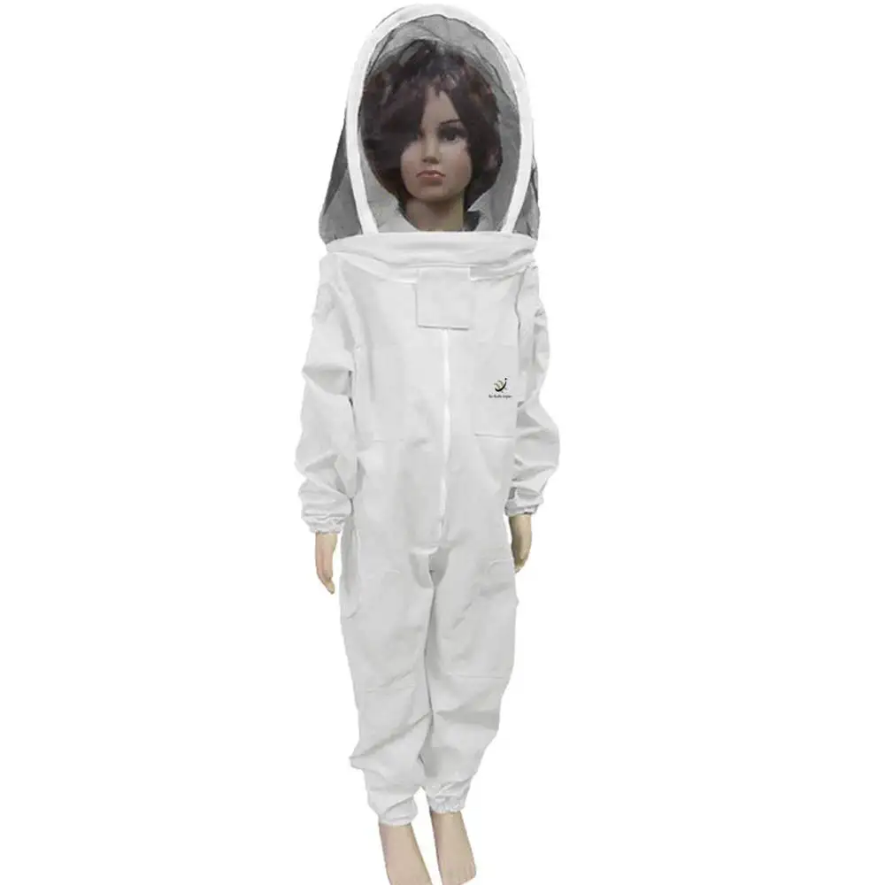 100% Cotton beekeeping Suits for children With Fencing