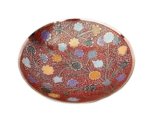 Grand bol décoratif en laiton de style antique Plat de service en métal martelé personnalisé pour les fruits fabriqués par le grossiste - Product Image 1