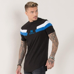 เสื้อยืดคอกลมผ้าเจอร์ซีย์ผสมโพลีเอสเตอร์/คอตตอนสำหรับผู้ชาย ขายส่ง ลายต่างๆ ไม่เป็นขุย แห้งเร็ว ผลิตโดยโรงงาน - Product Image 3