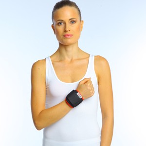 Soporte de muñeca de neopreno Armoline, producto de suministro de atención médica con certificación CE, negro, 2017 - Product Image 3
