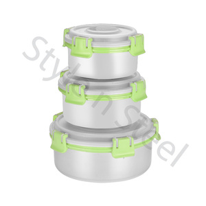 Tapa de silicona con logotipo personalizado, tazón mezclador inferior a precio de venta al por mayor, Juego de 3 uds. - Product Image 2