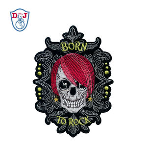 Grandes écussons brodés à l'arrière, motif d'aigle de la liberté, design de motard pour veste - Product Image 3