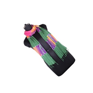 Hand Knitted Rayon <b>Net</b> Scarf for Girls SC0210 Hand Knitted Rayon <b>Net</b> Scarf Skinny Hand Knitted Rayon Scarf for Girls Skinny - Product Image 1