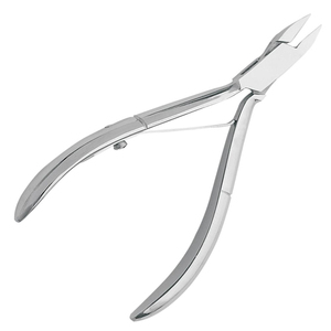 Coupe-ongles pour ongles incarnés, lames droites, acier inoxydable, double ressort, fabriqué au Pakistan - Product Image 3