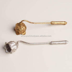 Renifleur de bougie en métal plaqué argent forme Antique fantaisie nouveau Design élégant dernier renifleur de bougie - Product Image 1