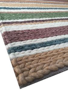 พรมขนสัตว์ขนปุยหลากสีดีไซน์ตามผนังทอจากผนังทอแบบหรูหราทันสมัยออกแบบได้ตามต้องการสำหรับการสวดมนต์ในบ้านเชิงพาณิชย์ - Product Image 2