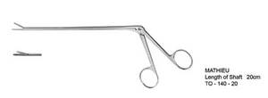Mathieu Fórceps Uretheral-Cuerpo extraño 20cm 28cm Instrumentos quirúrgicos médicos de acero inoxidable de calidad alemana MAHERSI - Product Image 4