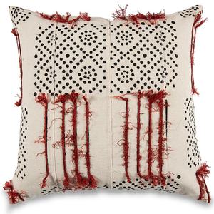 Coussin gonflable brodé en coton, pour le dos, décoratif, personnalisé, pour canapé et salon, blanc - Product Image 1