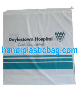 Drawstring clear plastic bags - Product Image 3