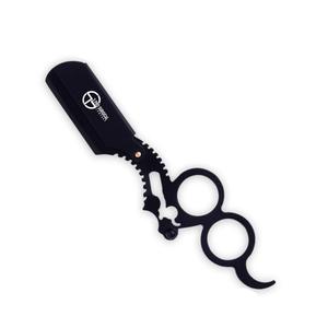 Rasoir de barbier à doigts complet avec noir - Product Image 1