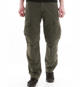 Pantalones cargo para hombre al por mayor en algodón 100%, pantalones resistentes para trabajo, pantalones cargo para hombre para la industria - Product Image 1