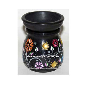 Black Aroma Oil Lamp - Product Image 1