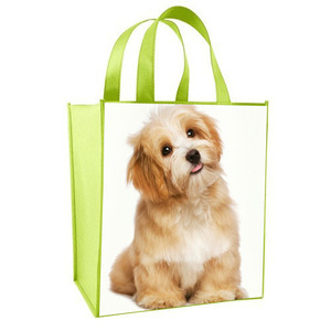 Bolsa de Compras de Polipropileno No Tejido con Asas, Construcción con Ribete en U, Asas de Cinta de Polipropileno, Tamaño y Color Personalizables, Uso Cómodo, Bonito Diseño - Product Image 3