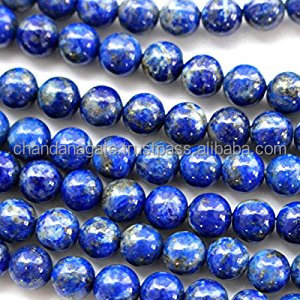 Perles de Lapis-Lazuli naturelles, pierres précieuses, vente en gros - Product Image 2