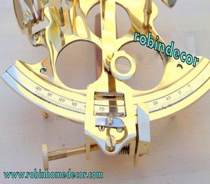 Victoria Sextant เรือเดินสมุทรทองเหลืองโบราณ sextants คลาสสิก remake Marine - Product Image 6