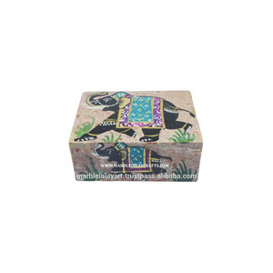 Soapstone-caja de joyería para pintar - Product Image 1