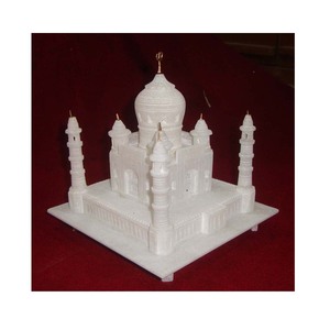 Modèle de la décoration attrayante du Taj Mahal en marbre - Product Image 1