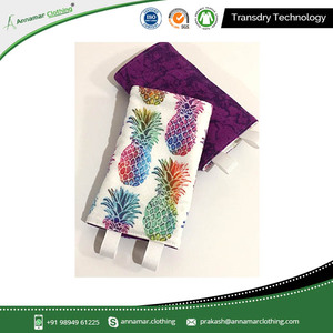 Babero de tela de algodón orgánico y almohadillas para la dentición con MOQ bajo - Product Image 3