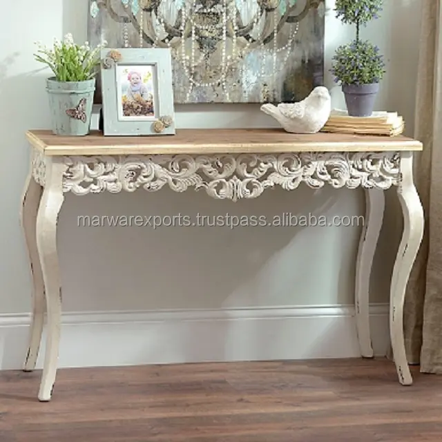 Best selling wooden carving consol table