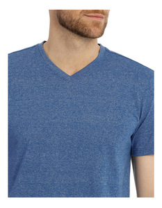 Hot Sale Comfortable Oversize Cool Youth <b>Men</b> <b>T</b>-<b>Shirts</b> 160gsm 100% Cotton <b>V</b>-<b>neck</b> Plus Size Tee Fashion Street Wholesale - Product Image 4