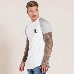 Mejor ajuste seco reglan sleeves camiseta venta al por mayor elegante simple deporte Camiseta fabricado por ojo de halcón Co. ( PayPal verificado) - Product Image 3