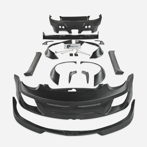 EPR ไฟเบอร์กลาสสำหรับ09-12 Porsche Cayman 987.2 Gen II Restyling สไตล์ RB เต็มตัวลำตัวกว้าง - Product Image 1