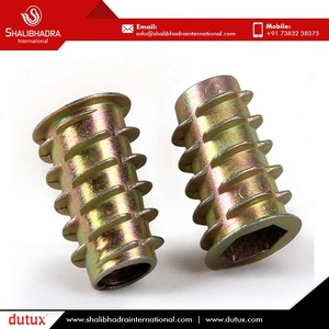 Insert fileté en laiton M3.5 pour bois, fabriqué en Inde, fixation haute résistance avec insert fileté de précision - Product Image 4