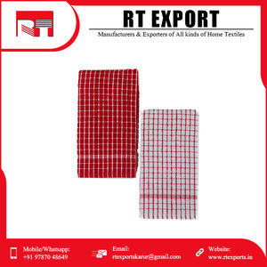 Serviette de cuisine 100% coton de haute qualité Inde - Product Image 2