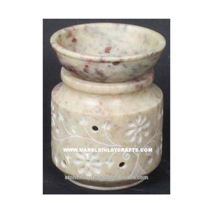 Pure Soapstone Unique Aroma Oil Lamp - Product Image 1