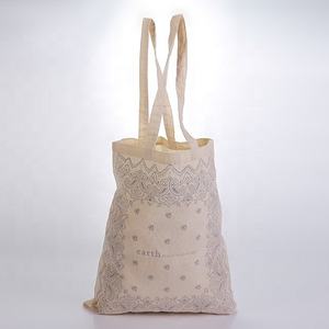 Sac à dos de sport en coton à cordon de 30 à 50cm personnalisé, sac à dos personnalisable à imprimé recyclé uni et promotionnel, sac à provisions avec logo - Product Image 2