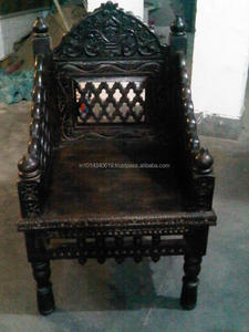 Banco de madera tallada - Product Image 3