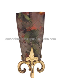 Bougeoir décoratif en verre en forme d'arbre pour Noël - Product Image 5