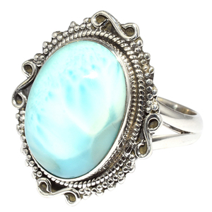 Anillo de Plata de Ley 925 con forma ovalada, joyería de plata - Product Image 3