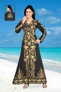 Caftán-vestido musulmán de moda, caftán, india, india, jalabiya, CAFATAN - Product Image 5